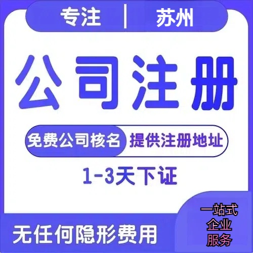 崇左苏州创业详情了解+营业执照注册全流程解析—附代理记账报税价格